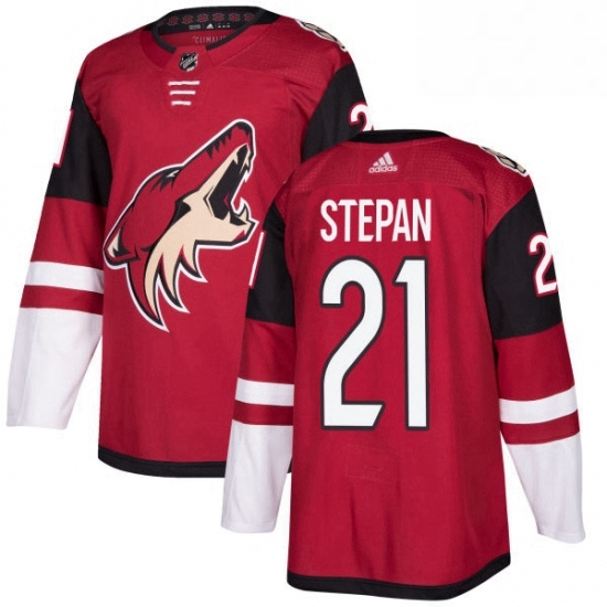 Mens Adidas Arizona Coyotes 21 Derek Stepan Premier Burgundy Red Home NHL Jersey Mens Adidas Arizona Coyotes 21 Derek Stepan Premier Burgundy Red Home NHL Jersey