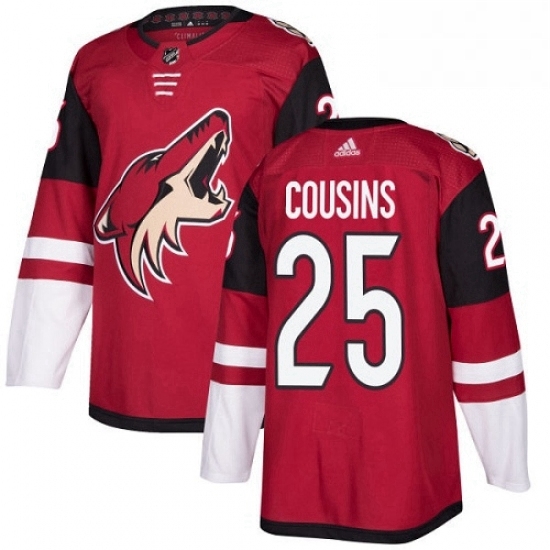 Mens Adidas Arizona Coyotes 25 Nick Cousins Premier Burgundy Red Home NHL Jersey Mens Adidas Arizona Coyotes 25 Nick Cousins Premier Burgundy Red Home NHL Jersey