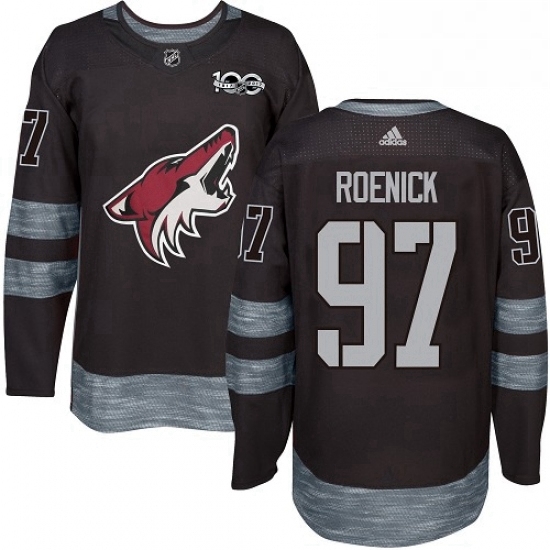 Mens Adidas Arizona Coyotes 97 Jeremy Roenick Premier Black 1917 2017 100th Anniversary NHL Jersey Mens Adidas Arizona Coyotes 97 Jeremy Roenick Premier Black 1917 2017 100th Anniversary NHL Jersey