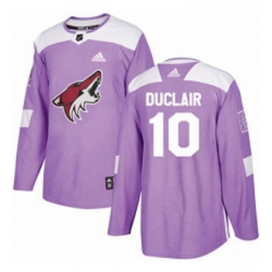 Youth Adidas Arizona Coyotes 10 Anthony Duclair Authentic Purple Fights Cancer Practice NHL Jersey Youth Adidas Arizona Coyotes 10 Anthony Duclair Authentic Purple Fights Cancer Practice NHL Jersey
