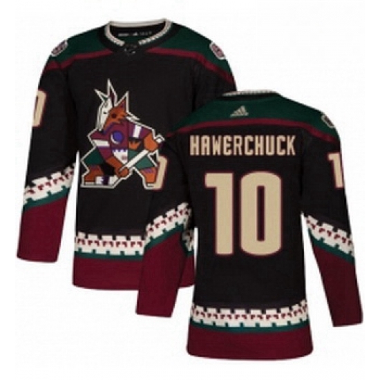 Youth Adidas Arizona Coyotes 10 Dale Hawerchuck Premier Black Alternate NHL Jersey Youth Adidas Arizona Coyotes 10 Dale Hawerchuck Premier Black Alternate NHL Jersey