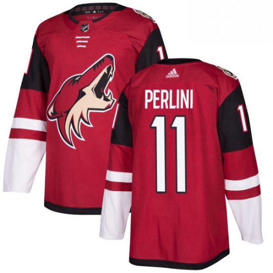 Youth Adidas Arizona Coyotes 11 Brendan Perlini Premier Burgundy Red Home NHL Jersey Youth Adidas Arizona Coyotes 11 Brendan Perlini Premier Burgundy Red Home NHL Jersey