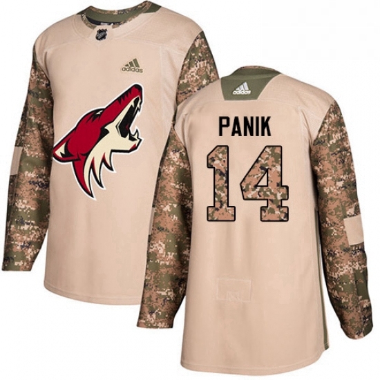 Youth Adidas Arizona Coyotes 14 Richard Panik Authentic Green Salute to Service NHL Jersey Youth Adidas Arizona Coyotes 14 Richard Panik Authentic Green Salute to Service NHL Jersey