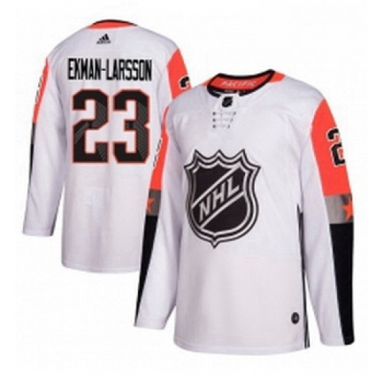 Youth Adidas Arizona Coyotes 23 Oliver Ekman Larsson Authentic White 2018 All Star Pacific Division NHL Jersey Youth Adidas Arizona Coyotes 23 Oliver Ekman Larsson Authentic White 2018 All Star Pacific Division NHL Jersey