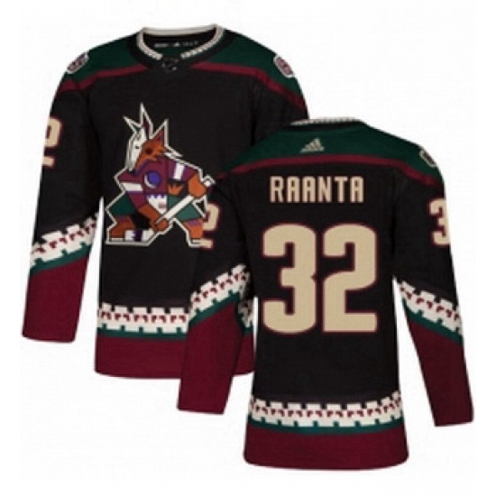 Youth Adidas Arizona Coyotes 32 Antti Raanta Authentic Black Alternate NHL Jersey Youth Adidas Arizona Coyotes 32 Antti Raanta Authentic Black Alternate NHL Jersey