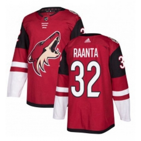 Youth Adidas Arizona Coyotes 32 Antti Raanta Premier Burgundy Red Home NHL Jersey Youth Adidas Arizona Coyotes 32 Antti Raanta Premier Burgundy Red Home NHL Jersey