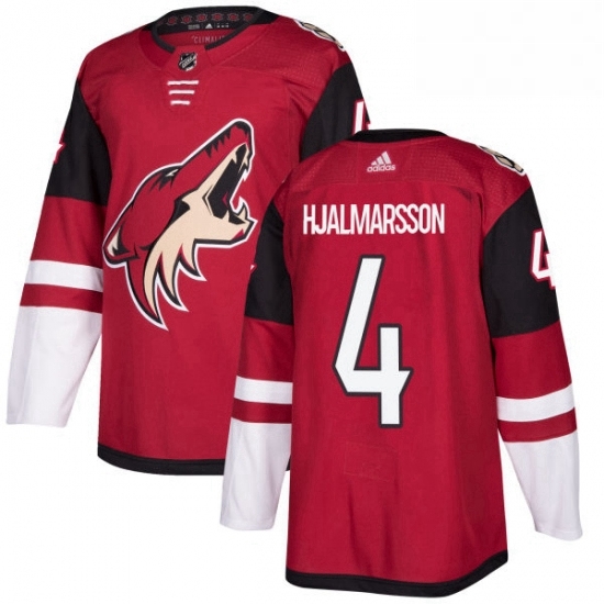 Youth Adidas Arizona Coyotes 4 Niklas Hjalmarsson Premier Burgundy Red Home NHL Jersey Youth Adidas Arizona Coyotes 4 Niklas Hjalmarsson Premier Burgundy Red Home NHL Jersey