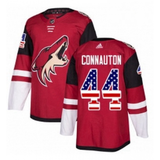 Youth Adidas Arizona Coyotes 44 Kevin Connauton Authentic Red USA Flag Fashion NHL Jersey Youth Adidas Arizona Coyotes 44 Kevin Connauton Authentic Red USA Flag Fashion NHL Jersey