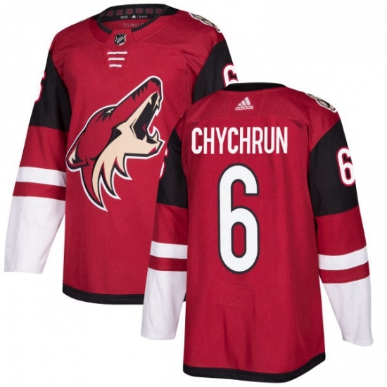Youth Adidas Arizona Coyotes 6 Jakob Chychrun Authentic Burgundy Red Home NHL Jersey Youth Adidas Arizona Coyotes 6 Jakob Chychrun Authentic Burgundy Red Home NHL Jersey
