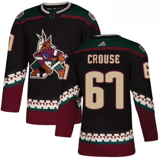 Youth Adidas Arizona Coyotes 67 Lawson Crouse Premier Black Alternate NHL Jersey Youth Adidas Arizona Coyotes 67 Lawson Crouse Premier Black Alternate NHL Jersey