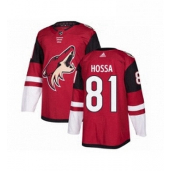 Youth Adidas Arizona Coyotes 81 Marian Hossa Premier Burgundy Red Home NHL Jersey Youth Adidas Arizona Coyotes 81 Marian Hossa Premier Burgundy Red Home NHL Jersey