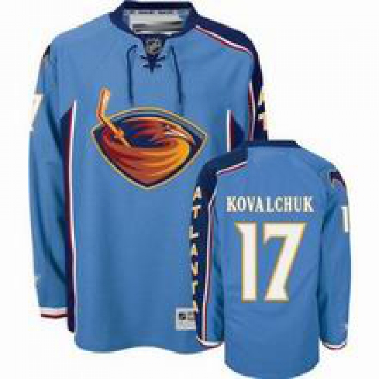 Ilya Kovalchuk #17 Atlanta Thrashers Light Blue Premier PA Jersey Ilya Kovalchuk #17 Atlanta Thrashers Light Blue Premier PA Jersey
