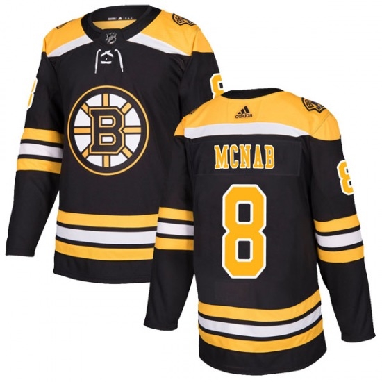 Adidas Boston Bruins 8 Peter Mcnab Black Home Authentic Stitched NHL Jersey Adidas Boston Bruins 8 Peter Mcnab Black Home Authentic Stitched NHL Jersey