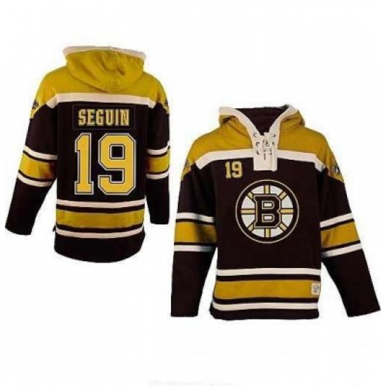 Boston Bruins 19# Tyler Seguin Black Color Hooded Sweatshirt Boston Bruins 19# Tyler Seguin Black Color Hooded Sweatshirt