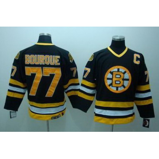 Boston Bruins 77 BOURQUE black CCM jerseys Boston Bruins 77 BOURQUE black CCM jerseys
