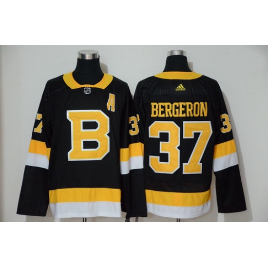 Bruins 37 Patrice Bergeron Black Adidas Jersey Bruins 37 Patrice Bergeron Black Adidas Jersey