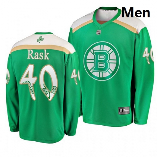 Bruins 40 Tuukka Rask Green 2019 St Patrick Day Adidas Jersey Bruins 40 Tuukka Rask Green 2019 St Patrick Day Adidas Jersey
