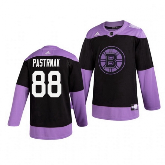 Bruins 88 David Pastrnak Black Purple Hockey Fights Cancer Adidas Jersey Bruins 88 David Pastrnak Black Purple Hockey Fights Cancer Adidas Jersey