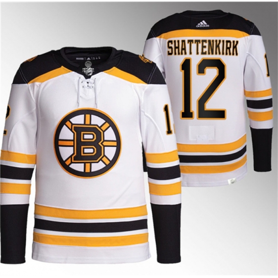 Men Boston Bruins 12 Kevin Shattenkirk White Stitched Jersey Men Boston Bruins 12 Kevin Shattenkirk White Stitched Jersey