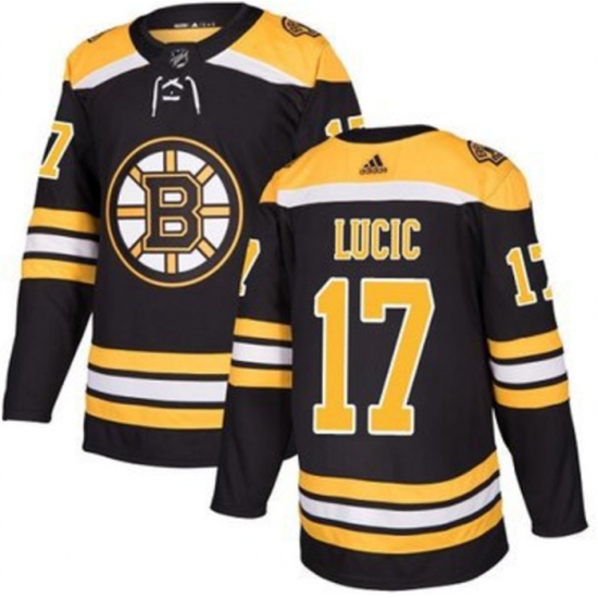 Men Boston Bruins 17 Milan Lucic Black Stitched Jersey Men Boston Bruins 17 Milan Lucic Black Stitched Jersey