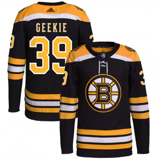 Men Boston Bruins 39 Morgan Geekie Black Stitched Jersey Men Boston Bruins 39 Morgan Geekie Black Stitched Jersey