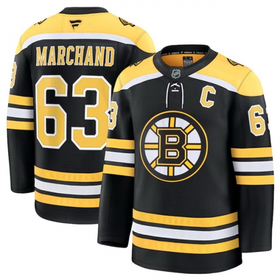 Men Boston Bruins 63 Brad Marchand Black 2024 25 Home Stitched Hockey Jersey Men Boston Bruins 63 Brad Marchand Black 2024 25 Home Stitched Hockey Jersey