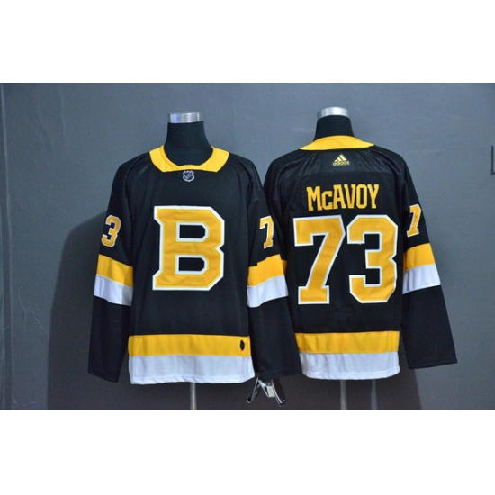 Men Boston Bruins 73 Charlie McAvoy Black Adidas Jersey Men Boston Bruins 73 Charlie McAvoy Black Adidas Jersey