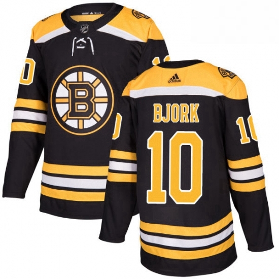 Mens Adidas Boston Bruins 10 Anders Bjork Premier Black Home NHL Jersey Mens Adidas Boston Bruins 10 Anders Bjork Premier Black Home NHL Jersey