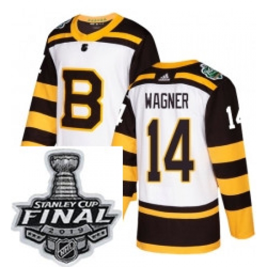 Mens Adidas Boston Bruins 14 Chris Wagner Authentic White 2019 Winter Classic NHL Jersey Mens Adidas Boston Bruins 14 Chris Wagner Authentic White 2019 Winter Classic NHL Jersey
