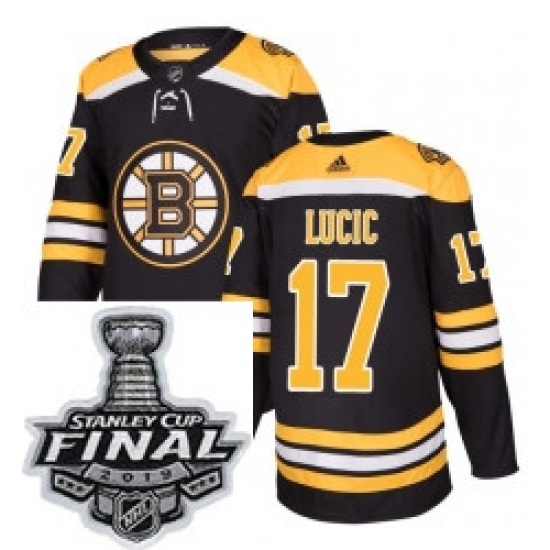 Mens Adidas Boston Bruins 17 Milan Lucic Authentic Black Home NHL Jersey Mens Adidas Boston Bruins 17 Milan Lucic Authentic Black Home NHL Jersey