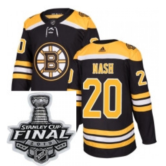 Mens Adidas Boston Bruins 20 Riley Nash Authentic Black Home NHL Jersey Mens Adidas Boston Bruins 20 Riley Nash Authentic Black Home NHL Jersey