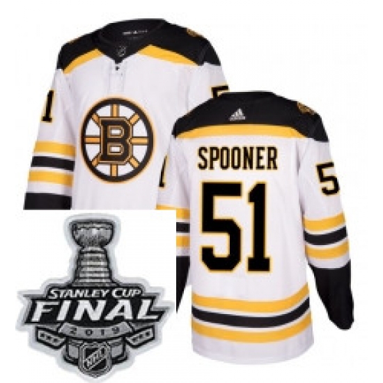 Mens Adidas Boston Bruins 51 Ryan Spooner Authentic White Away NHL Jersey Mens Adidas Boston Bruins 51 Ryan Spooner Authentic White Away NHL Jersey