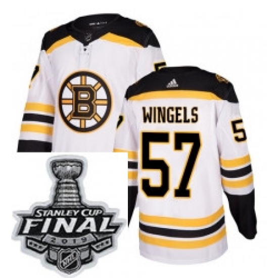 Mens Adidas Boston Bruins 57 Tommy Wingels Authentic White Away NHL Jersey Mens Adidas Boston Bruins 57 Tommy Wingels Authentic White Away NHL Jersey