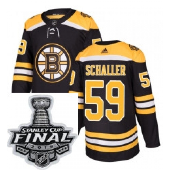 Mens Adidas Boston Bruins 59 Tim Schaller Authentic Black Home NHL Jersey Mens Adidas Boston Bruins 59 Tim Schaller Authentic Black Home NHL Jersey