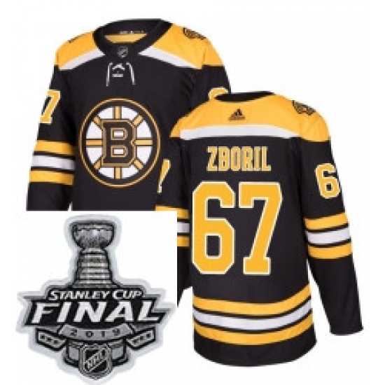 Mens Adidas Boston Bruins 67 Jakub Zboril Authentic Black Home NHL Jersey Mens Adidas Boston Bruins 67 Jakub Zboril Authentic Black Home NHL Jersey