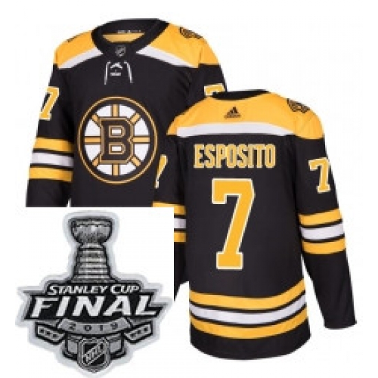 Mens Adidas Boston Bruins 7 Phil Esposito Authentic Black Home NHL Jersey Mens Adidas Boston Bruins 7 Phil Esposito Authentic Black Home NHL Jersey
