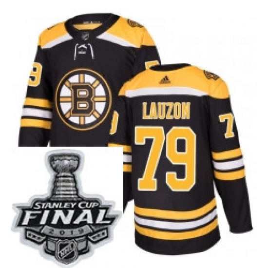Mens Adidas Boston Bruins 79 Jeremy Lauzon Authentic Black Home NHL Jersey Mens Adidas Boston Bruins 79 Jeremy Lauzon Authentic Black Home NHL Jersey