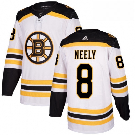 Mens Adidas Boston Bruins 8 Cam Neely Authentic White Away NHL Jersey Mens Adidas Boston Bruins 8 Cam Neely Authentic White Away NHL Jersey