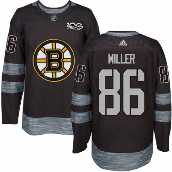 Mens Adidas Boston Bruins 86 Kevan Miller Authentic Black 1917 2017 100th Anniversary NHL Jersey Mens Adidas Boston Bruins 86 Kevan Miller Authentic Black 1917 2017 100th Anniversary NHL Jersey