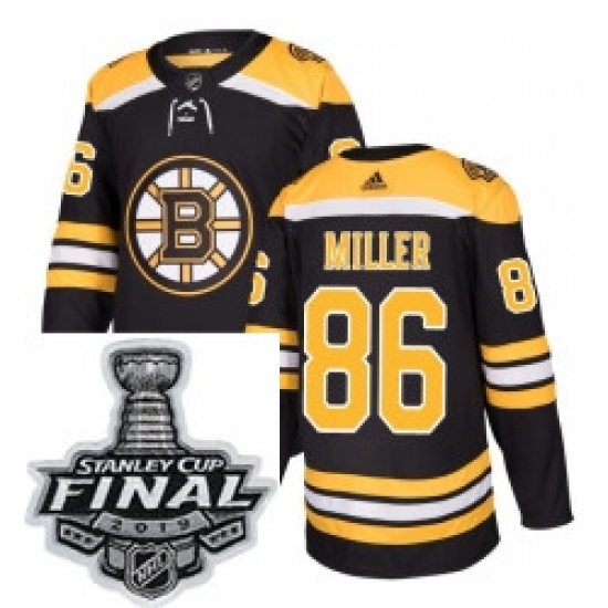Mens Adidas Boston Bruins 86 Kevan Miller Authentic Black Home NHL Jersey Mens Adidas Boston Bruins 86 Kevan Miller Authentic Black Home NHL Jersey