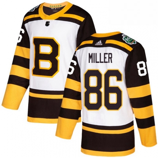 Mens Adidas Boston Bruins 86 Kevan Miller Authentic White 2019 Winter Classic NHL Jersey Mens Adidas Boston Bruins 86 Kevan Miller Authentic White 2019 Winter Classic NHL Jersey