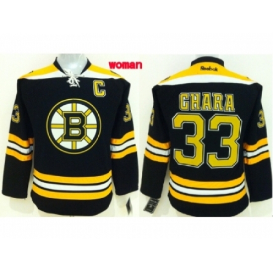 Women NHL boston bruins #33 chara black jerseys Women NHL boston bruins #33 chara black jerseys