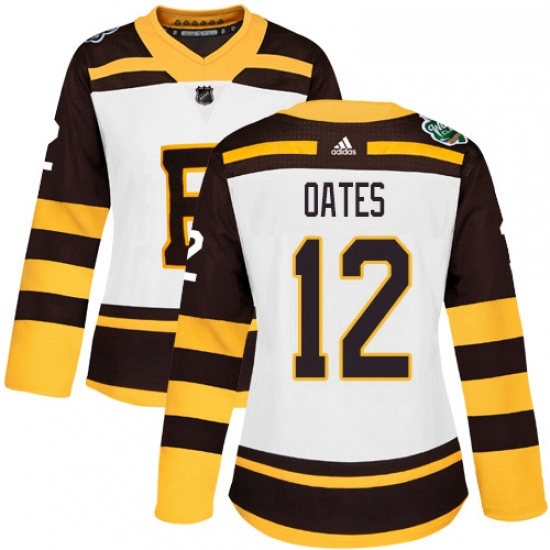 Womens Adidas Boston Bruins 12 Adam Oates Authentic White 2019 Winter Classic NHL Jersey Womens Adidas Boston Bruins 12 Adam Oates Authentic White 2019 Winter Classic NHL Jersey