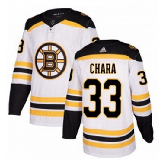Womens Adidas Boston Bruins 33 Zdeno Chara Authentic White Away NHL Jersey Womens Adidas Boston Bruins 33 Zdeno Chara Authentic White Away NHL Jersey