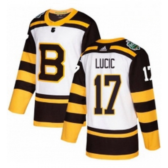 Youth Adidas Boston Bruins 17 Milan Lucic Authentic White 2019 Winter Classic NHL Jersey Youth Adidas Boston Bruins 17 Milan Lucic Authentic White 2019 Winter Classic NHL Jersey