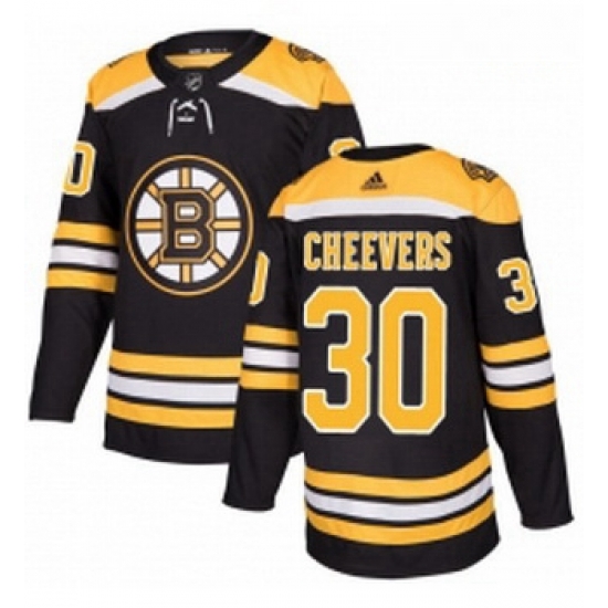Youth Adidas Boston Bruins 30 Gerry Cheevers Premier Black Home NHL Jersey Youth Adidas Boston Bruins 30 Gerry Cheevers Premier Black Home NHL Jersey