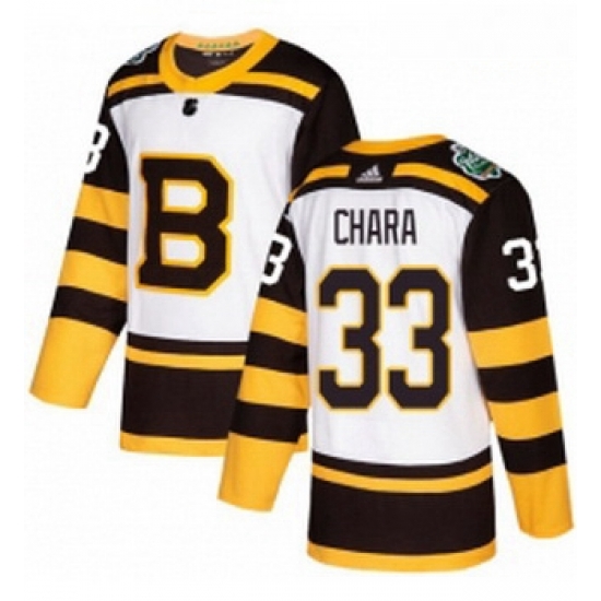 Youth Adidas Boston Bruins 33 Zdeno Chara Authentic White 2019 Winter Classic NHL Jersey Youth Adidas Boston Bruins 33 Zdeno Chara Authentic White 2019 Winter Classic NHL Jersey