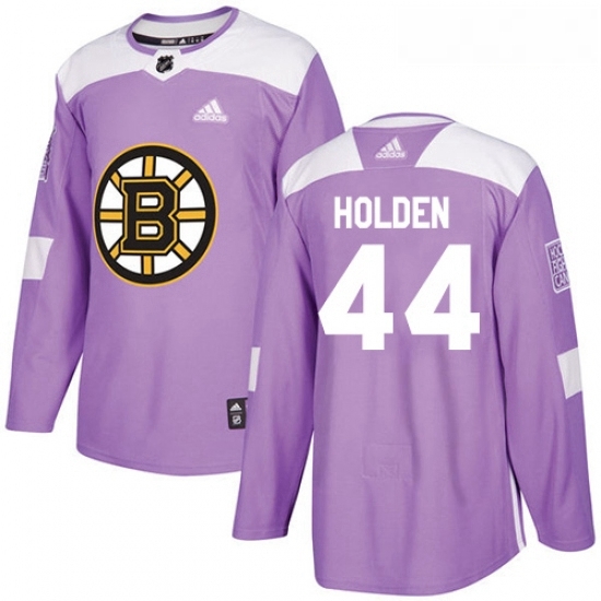 Youth Adidas Boston Bruins 44 Nick Holden Authentic Purple Fights Cancer Practice NHL Jersey Youth Adidas Boston Bruins 44 Nick Holden Authentic Purple Fights Cancer Practice NHL Jersey