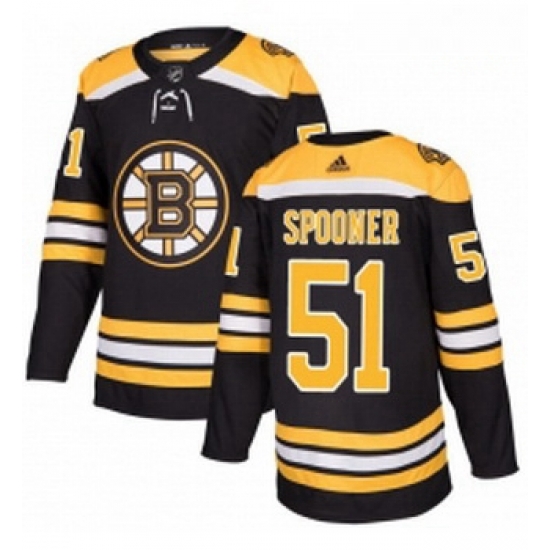 Youth Adidas Boston Bruins 51 Ryan Spooner Authentic Black Home NHL Jersey Youth Adidas Boston Bruins 51 Ryan Spooner Authentic Black Home NHL Jersey