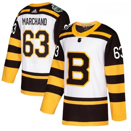 Youth Adidas Boston Bruins 63 Brad Marchand Authentic White 2019 Winter Classic NHL Jersey Youth Adidas Boston Bruins 63 Brad Marchand Authentic White 2019 Winter Classic NHL Jersey